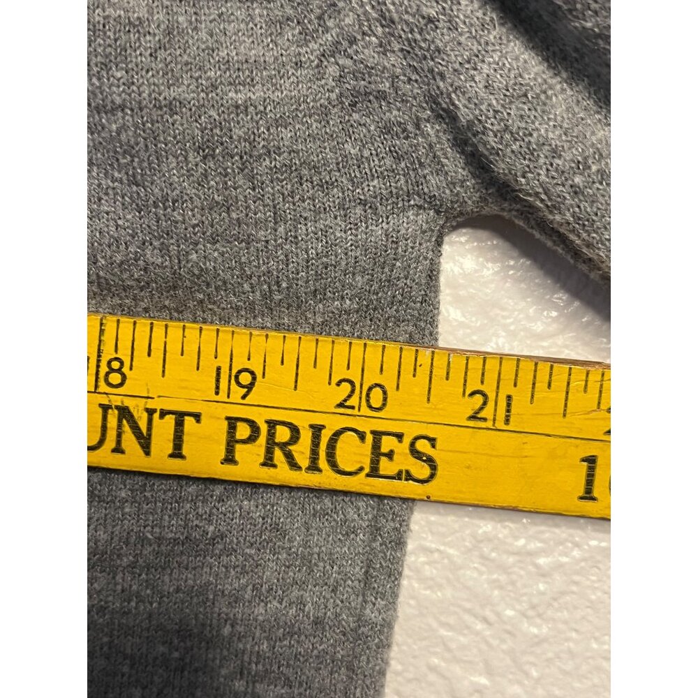 Vintage Designers Originals Womens 38 Medium Gray Turtleneck Sweater USA Acrylic - Picture 11 of 16